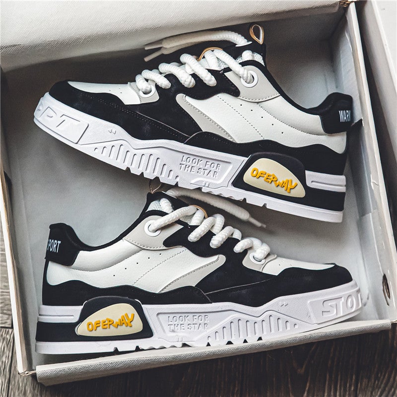 Men'S Shoes National Tide Shoes Spring New Fashion Breathable Casual Shoes Low Tide Shoes For Teenagers A Generation Of Hair - Image 3